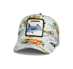 BASEBALL CAP HAMMERED WHITE